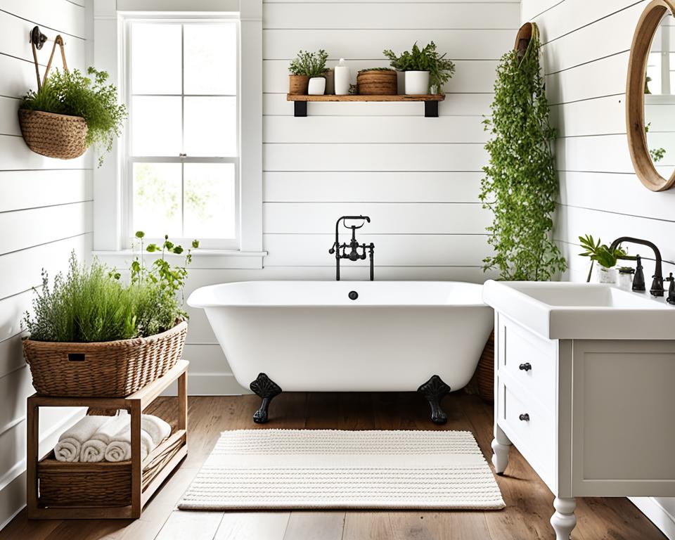 farmhouse bathroom design