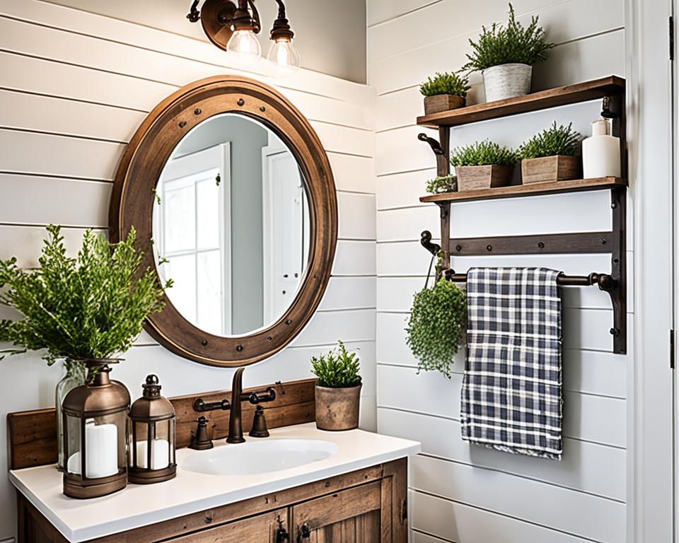 farmhouse bathroom hardware