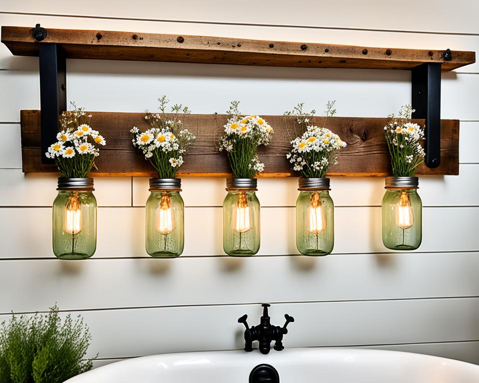 farmhouse bathroom lighting