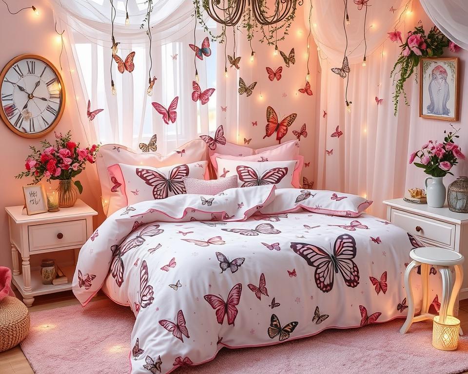 butterfly bedding