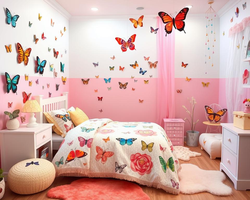 butterfly room decor for kids