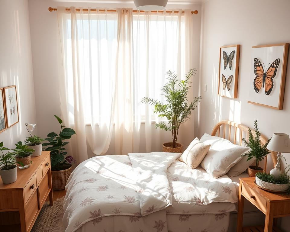 nature-inspired bedroom