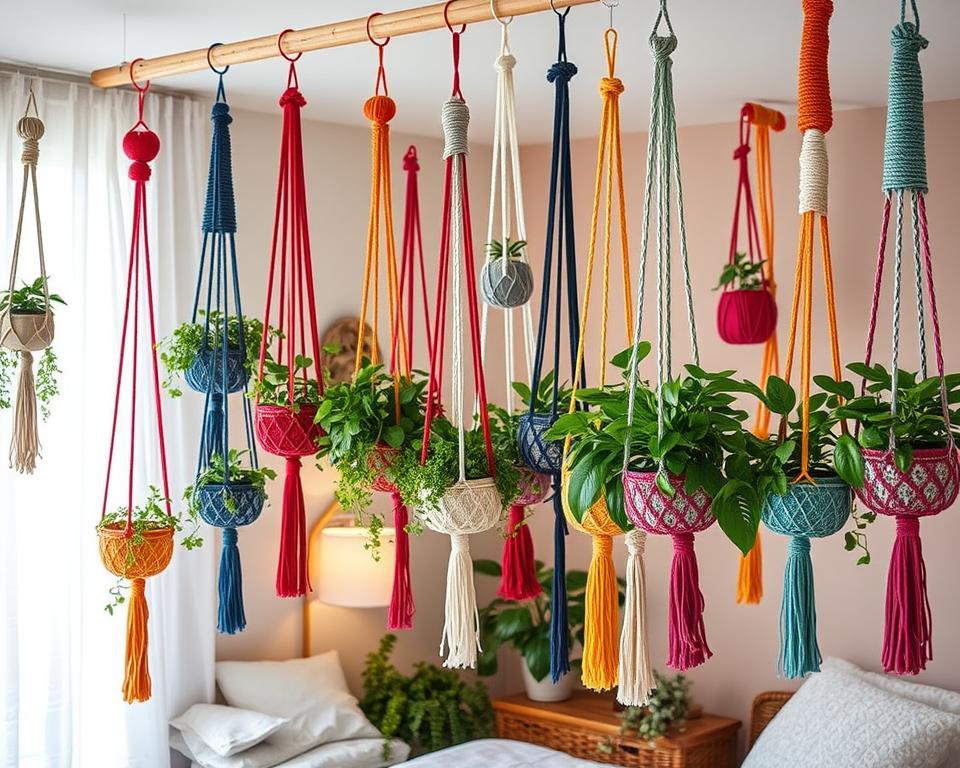 yarn plant hangers