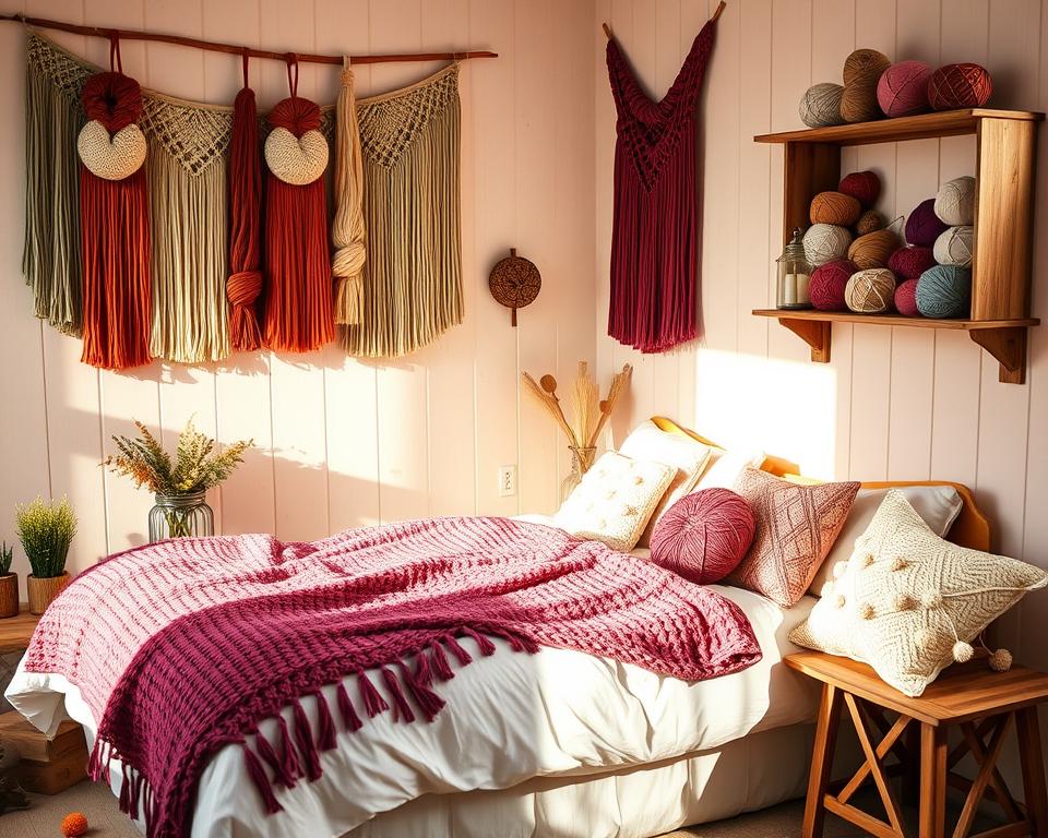 Cozy Yarn Bedroom Decor Ideas for Your Space
